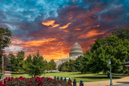 The United States Capitol building in Washington D.C.