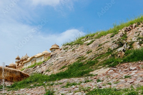 View to the Amber fort. Jaipur, India
