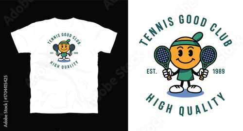 tennis good club t shirt design, vector graphic, typographic poster or tshirts street wear and Urban style