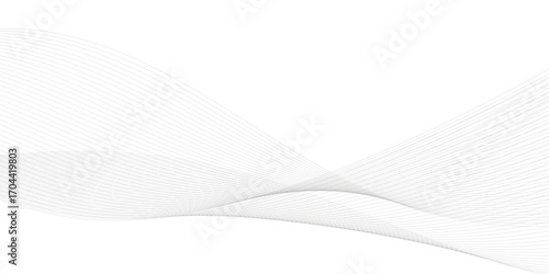 frequency sound wave, twisted curve lines with blend effect.	