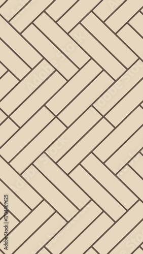 Herringbone pattern design beige background texture floor tile abstract geometric seamless surface wallpaper art
