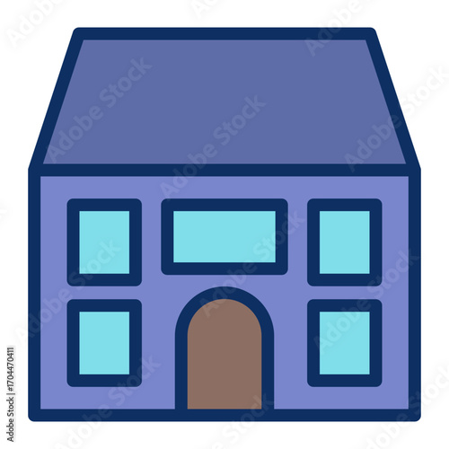Motel Vector Icon Design