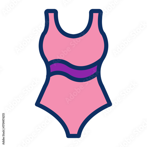 Swimwear Vector Icon Design