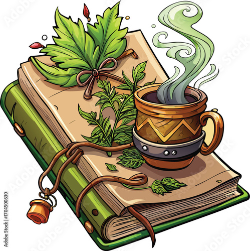 Creepy Herbal Tea Herbal Tea Book Magic Potion