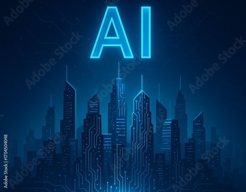 Futuristic AI Concept 6