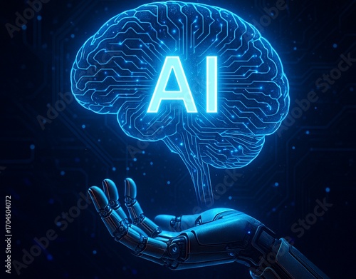 Futuristic AI Concept 3