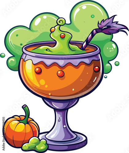 Pumpkin Margarita Halloween Spooky Pumpkin Margarita Cocktail