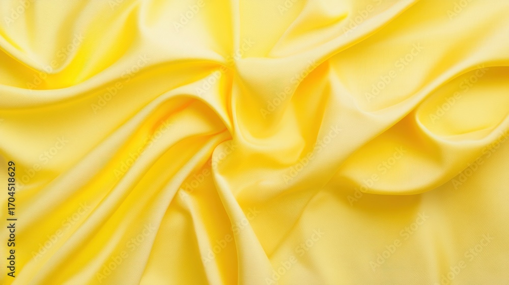 Obraz premium Yellow fabric texture background