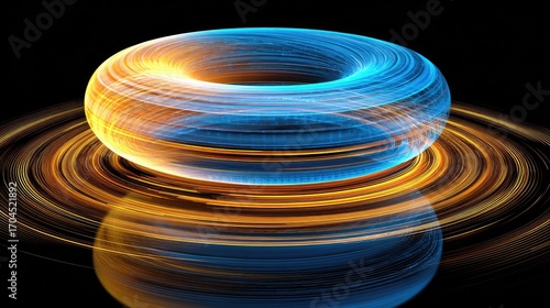 Abstract Ring Light