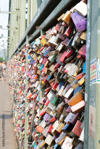 locks on the bridge