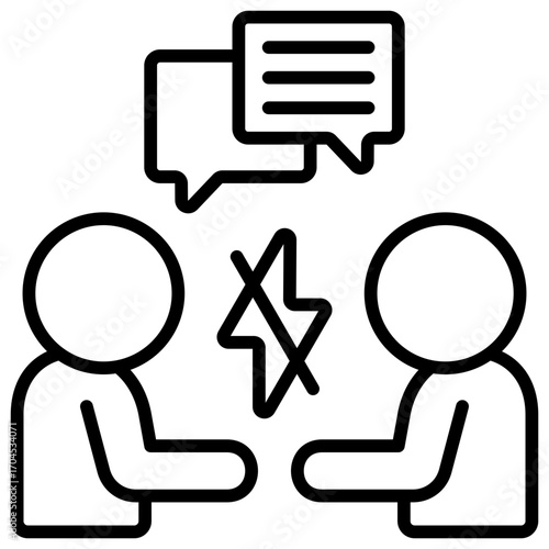 Conflict Resolution Icon
