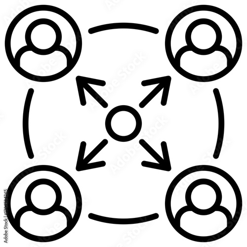 Cross Functional Icon
