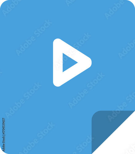 Play Icon on File