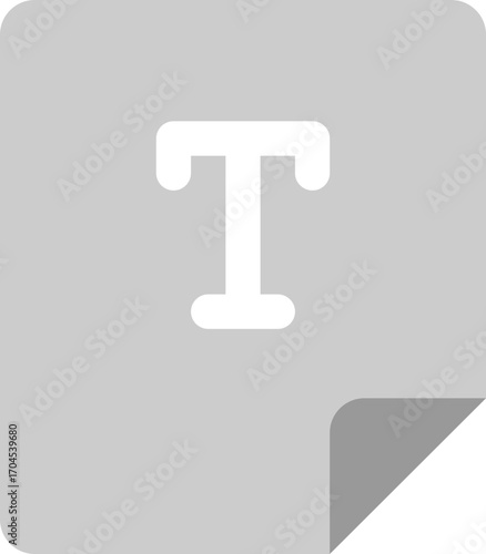 Text Document Icon