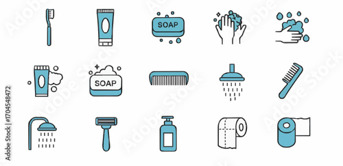 Icon set hygiene routine