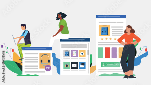 Online Shopping and Digital Marketplace