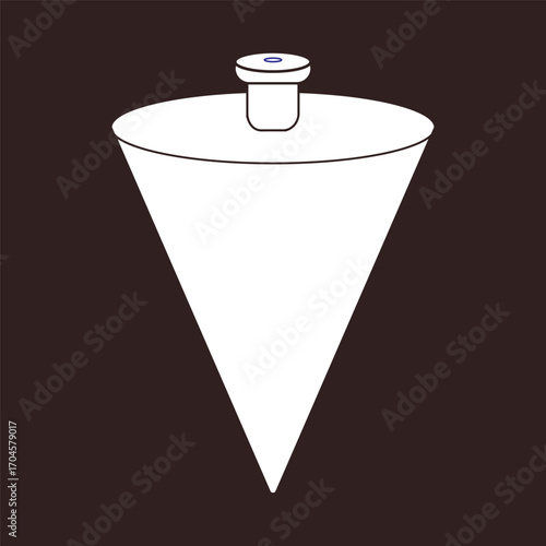 pendulum measuring instrument icon