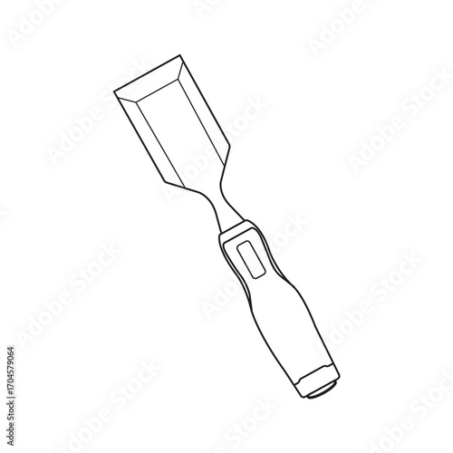 wood chisel icon