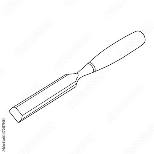 wood chisel icon