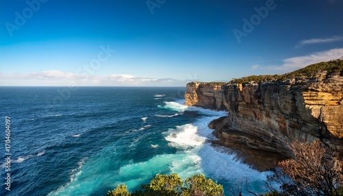 East Sydney Headland Cliffs Coastline