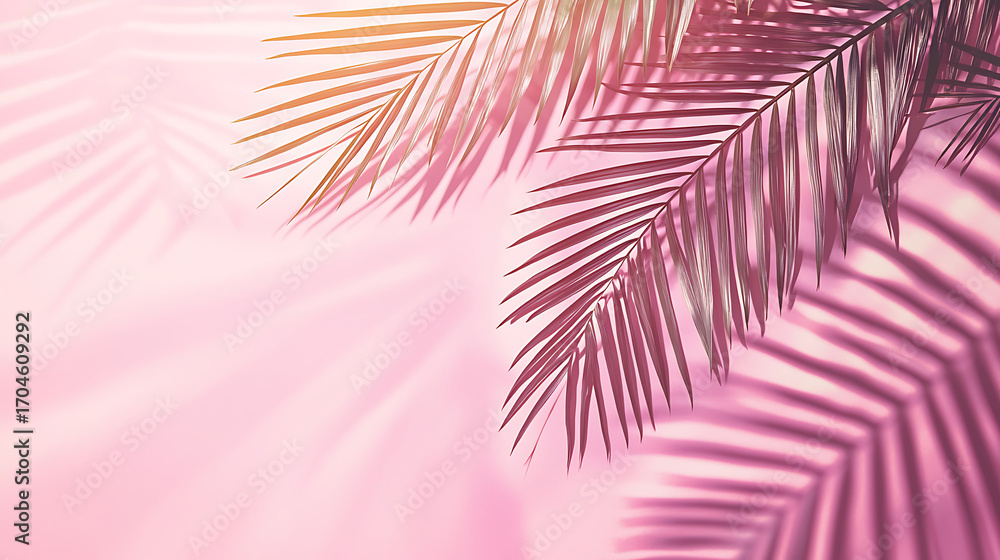 Obraz premium Soft pink gradient background
