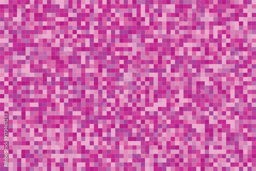 Vector background design with purple gradient small squares, arranged neatly in repeating pattern, perfect for creative projects, textile prints, digital graphics, or abstract decoration.