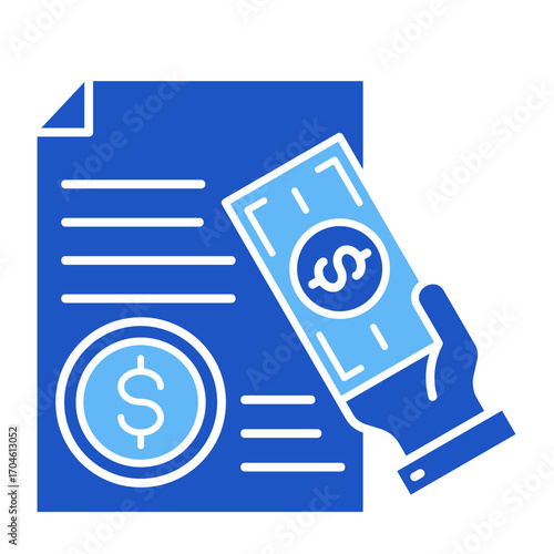 Accruals  Icon Element For Design	
