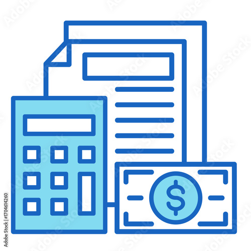 Accounting  Icon Element For Design	
