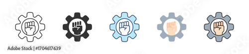 Activism Icon Set Multiple Style Collection