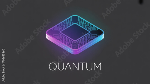Quantum computing chip technology future processor ai artificial intelligence innovation concept design