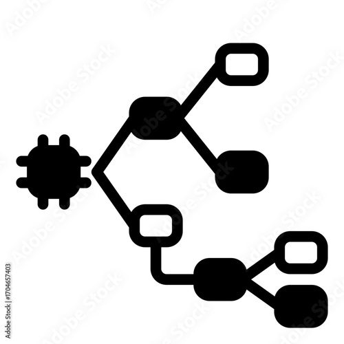 Decision Tree Icon