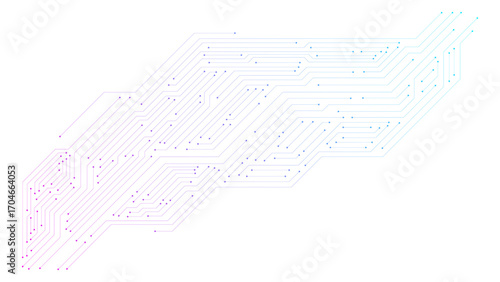 Technology circuit board electronic digital pattern. Cpu chip motherboard circuit lines. Central computer processors cpu. Futuristic microchip processor