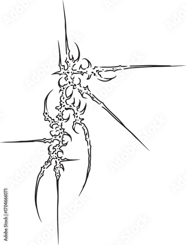 cybersigilism tattoo design