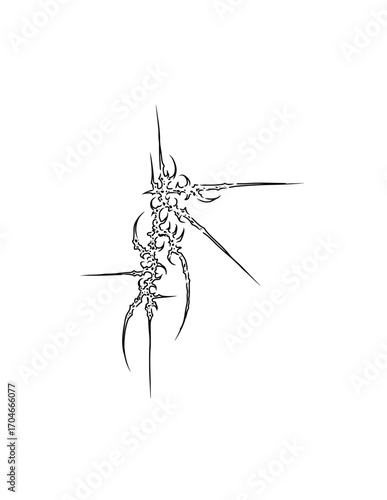 cybersigilism tattoo design