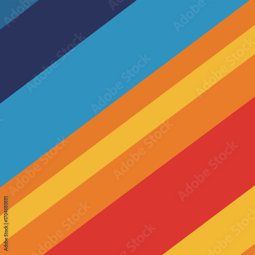 Abstract Retro Rainbow Stripes Colorful Geometric Pattern Background Design. Free Download Abstract Retro Rainbow Stripes Colorful Geometric Pattern Background Design. - GFXLoad