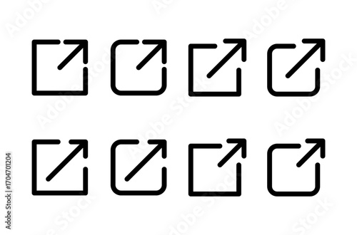 Free Download External link icon logo design. link sign and symbol. hyperlink symbol - GFXLoad