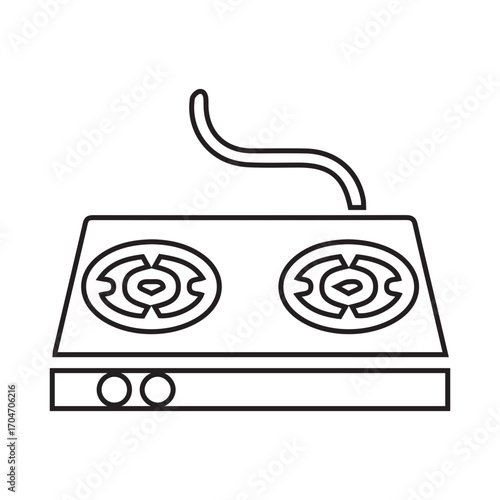 Electric stovetop