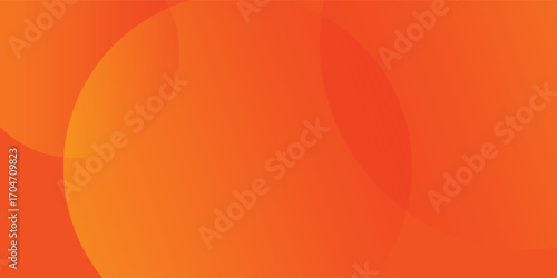 Abstract orange background with overlapping subtle circles. vector ilustrator.