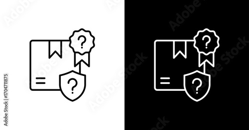 Product Recall Icon Set Multiple Style Collection