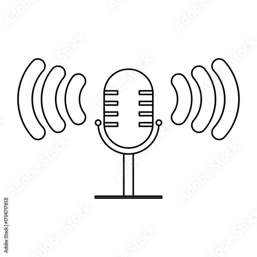 Podcast Icons. Contains such icons as Sound, Volume, Mute, Music, Sound Wave, Frequency, Stereo, Mixer, Speaker, Earphones, Music, Radio, Microphone, Headphones, Speaking, Ear.