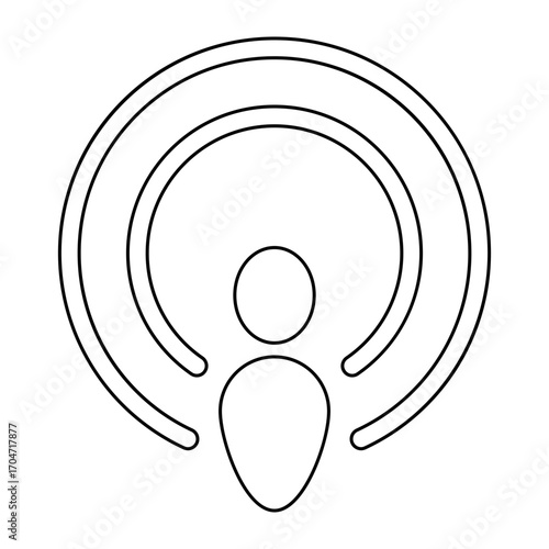 Podcast Icons. Contains such icons as Sound, Volume, Mute, Music, Sound Wave, Frequency, Stereo, Mixer, Speaker, Earphones, Music, Radio, Microphone, Headphones, Speaking, Ear.