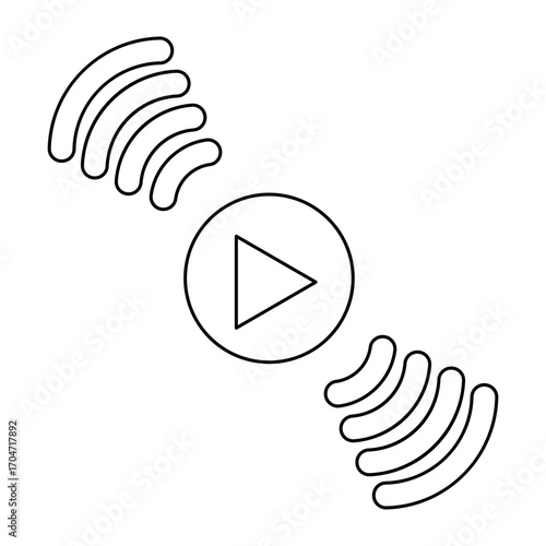 Podcast Icons. Contains such icons as Sound, Volume, Mute, Music, Sound Wave, Frequency, Stereo, Mixer, Speaker, Earphones, Music, Radio, Microphone, Headphones, Speaking, Ear.