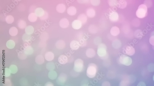 Dreamy bokeh Lilac and pink light orbs