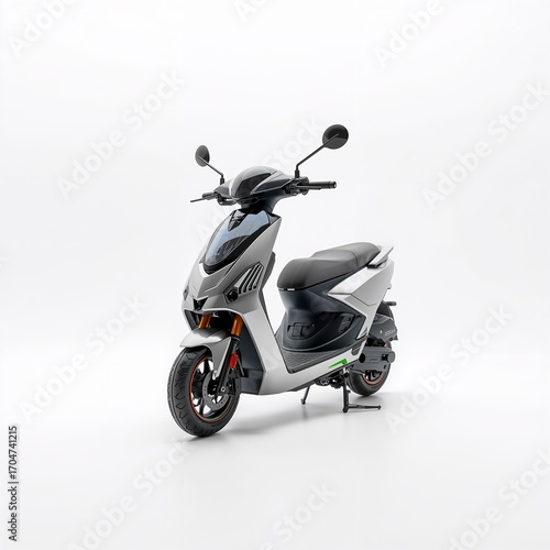Scooter isolated on white background