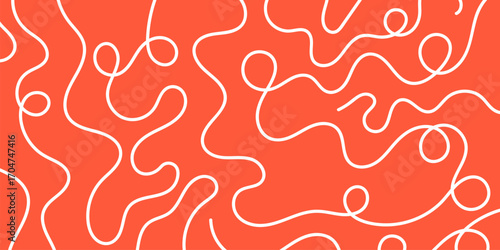wavy line background with a seamless, abstract pattern of flowing white lines. modern, playful, minimalist design ideal for wallpapers or textiles