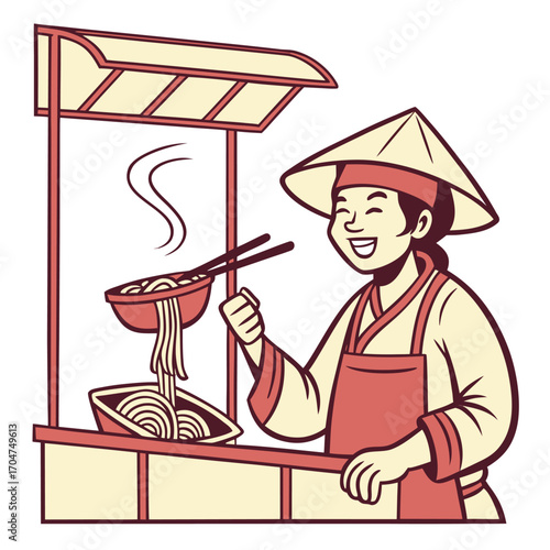asian-street-food-vendor-isolated-on-pure-white-ba.eps