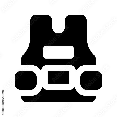 armor glyph icon