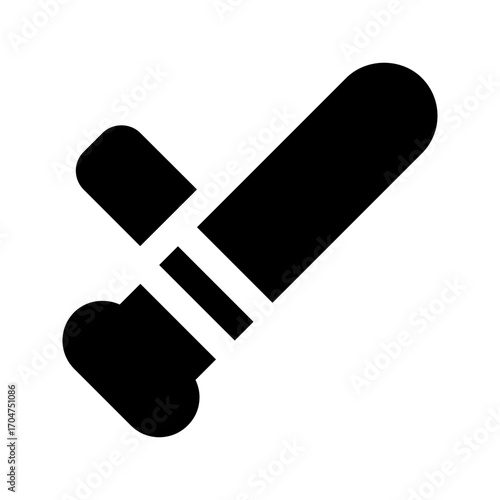 baton stick glyph icon