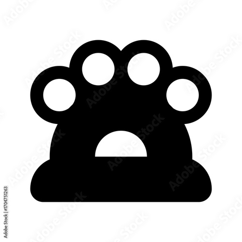 knuckles glyph icon