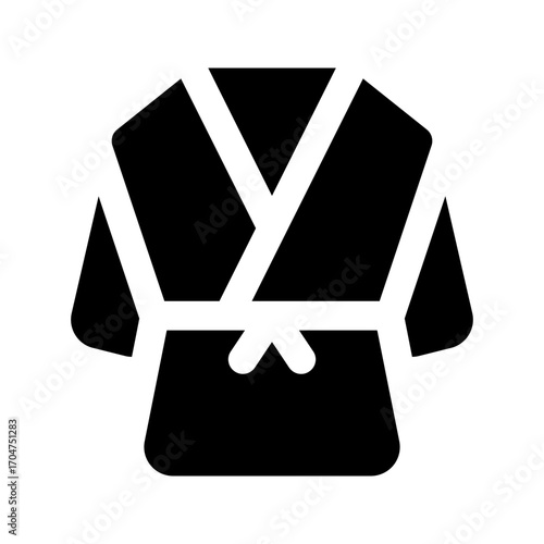 kimono glyph icon